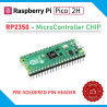 Raspberry Pi Pico 2-H with RP2350 Chip (Soldered Pin-Header)